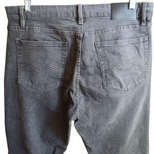36x32 Urban Star Premium Apparel Mens Grey Denim Jeans Relaxed
